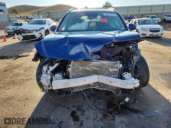 2022 Hyundai Santa Fe SEL with VIN 5NMS24AJ2NH444070, listed as a Copart auction lot 80317315 with 56,101 mi miles and Salvage title. Bid and sale history available at DreamBid. Image 5.