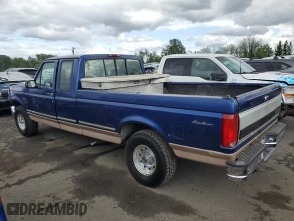 ✅ 1996 Ford F-150 • VIN: 1FTEX14H8TKA28287 • Lot: 57454015. Listed on Copart with 153,005 mi. Free auction sales archive from the USA and detailed vehicle history report at DreamBid. Image 2.