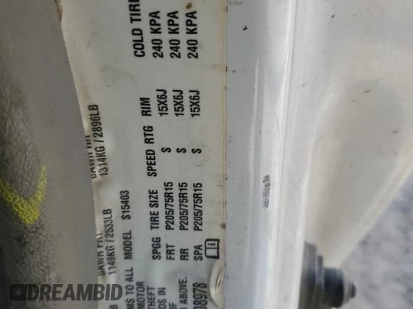 ✅ 2006 Chevrolet Colorado Work Truck • VIN: 1GCCS148568208978 • Лот: 76870464. Опубликован ранее на Copart с пробегом 70 485 миль. Бесплатный доступ к архиву аукционных продаж из США и подробный отчёт об истории автомобиля на DreamBid. Изображение 12.