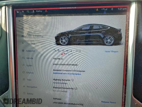 ✅ 2014 Tesla Model S 60 • VIN: 5YJSA1H11EFP49505 • Лот: 93864535. Опубликован ранее на Copart с пробегом 158 146 миль. Бесплатный доступ к архиву аукционных продаж из США и подробный отчёт об истории автомобиля на DreamBid. Изображение 9.