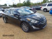 ✅ 2015 Hyundai Elantra SE • VIN: KMHDH4AE3FU261258 • Lot: 43357211. Listed on IAAI with 201,597 mi. Free auction sales archive from the USA and detailed vehicle history report at DreamBid. Image 1.