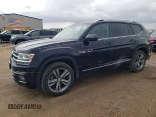 ✅ 2019 Volkswagen Atlas SEL R-Line • VIN: 1V2RR2CA7KC622527 • Lot: 51846585. Listed on Copart with 103,472 mi. Free auction sales archive from the USA and detailed vehicle history report at DreamBid. Image 1.