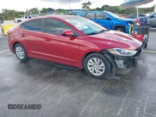 2017 Hyundai Elantra SE z VIN KMHD74LF4HU367598, wystawiony jako IAAI lot #43387028 z przebiegiem 69 093 mil mil oraz . Historia ofert i sprzedaży dostępna na DreamBid. Obrazek 1.
