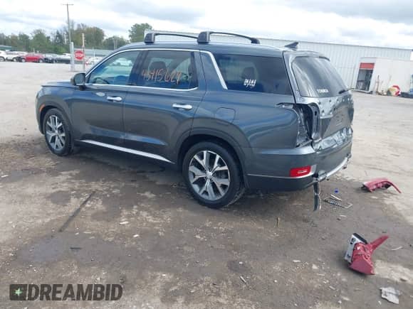 2021 Hyundai Palisade SEL z VIN KM8R4DHE1MU231891, wystawiony jako IAAI lot #43415629 z przebiegiem 34 453 mil mil oraz . Historia ofert i sprzedaży dostępna na DreamBid. Obrazek 3.