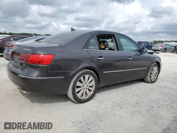 2009 Hyundai Sonata Limited with VIN 5NPEU46F29H519189, listed as a Copart auction lot 72576534 with 240,420 mi miles and Salvage title. Bid and sale history available at DreamBid. Image 3.