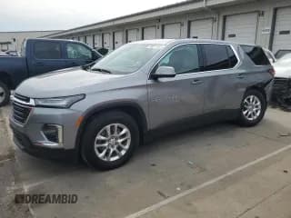 ✅ 2024 Chevrolet Traverse LS • VIN: 1GNESTKW6RJ129488 • Lot: 64077655. Wystawiony na Copart z przebiegiem 42 243 mil. Bezpłatny archiwum sprzedaży aukcyjnych z USA i szczegółowy raport historii pojazdu na DreamBid. Zdjęcie 1.
