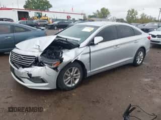 2015 Hyundai Sonata SE z VIN 5NPE24AF9FH222543, wystawiony jako IAAI lot #43351081 z przebiegiem 54 367 mil mil oraz . Historia ofert i sprzedaży dostępna na DreamBid. Obrazek 2.