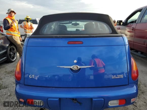 ✅ 2005 Chrysler PT Cruiser GT • VIN: 3C3AY75S65T501814 • Lot: 51523535. Listed on Copart with Not provided. Free auction sales archive from the USA and detailed vehicle history report at DreamBid. Image 6.