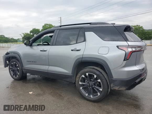 2025 Chevrolet Equinox FWD RS с VIN 3GNAXLEG1SL226410, выставлен на аукционе Copart как лот 57580165 с пробегом 8 079 миль миль и Списание • Salvage title. История ставок и продаж доступна на DreamBid. Изображение 2.