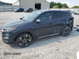 ✅ 2020 Hyundai Tucson Sport • VIN: KM8J3CAL2LU273598 • Lot: 59100775. Listed on Copart with 77,954 mi. Free auction sales archive from the USA and detailed vehicle history report at DreamBid. Image 1.