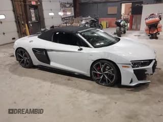 ✅ 2022 Audi R8 • VIN: WUACECFX1N7900184 • Лот: 41248110. Опубликован ранее на IAAI с пробегом 20 327 миль. Бесплатный доступ к архиву аукционных продаж из США и подробный отчёт об истории автомобиля на DreamBid. Изображение 1.