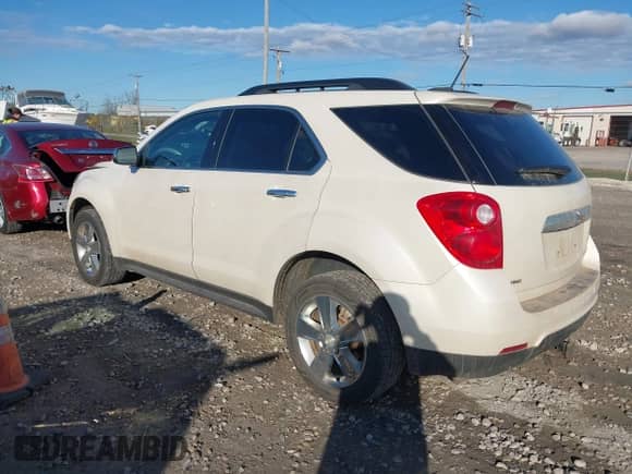2015 Chevrolet Equinox LT with VIN 1GNFLGEK1FZ117568, listed as a IAAI auction lot 43424527 with 156,838 mi miles and . Bid and sale history available at DreamBid. Image 3.