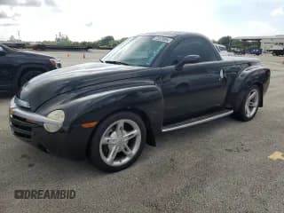 ✅ 2003 Chevrolet SSR LS • VIN: 1GCES14P73B101557 • Lot: 73679984. Listed on Copart with 107,554 mi. Free auction sales archive from the USA and detailed vehicle history report at DreamBid. Image 1.