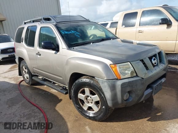 ✅ 2008 Nissan Xterra S • VIN: 5N1AN08U78C502135 • Lot: 42490650. Listed on IAAI with 216,810 mi. Free auction sales archive from the USA and detailed vehicle history report at DreamBid. Image 1.