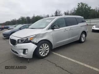 ✅ 2018 Kia Sedona SX • VIN: KNDMC5C19J6386796 • Лот: 67216795. Опубликован ранее на Copart с пробегом 93 665 миль. Бесплатный доступ к архиву аукционных продаж из США и подробный отчёт об истории автомобиля на DreamBid. Изображение 1.