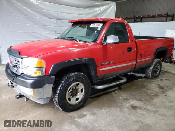 ✅ 2002 GMC Sierra 2500HD Work Truck • VIN: 1GTHK24U72Z213502 • Лот: 55675805. Опубликован ранее на Copart с пробегом 72 614 миль. Бесплатный доступ к архиву аукционных продаж из США и подробный отчёт об истории автомобиля на DreamBid. Изображение 1.