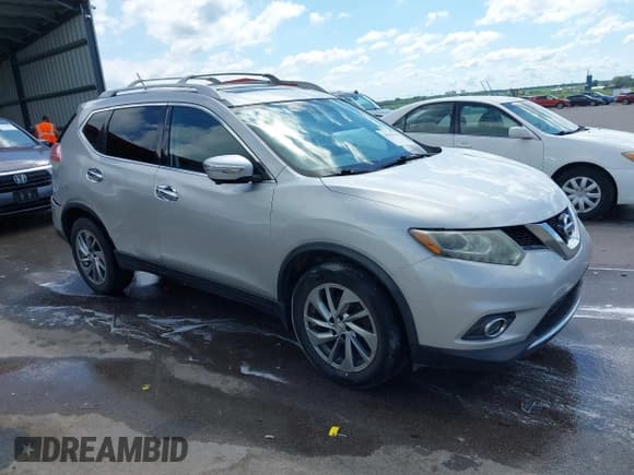 ✅ 2014 Nissan Rogue SL • VIN: 5N1AT2MV9EC846965 • Лот: 42596731. Опубликован ранее на IAAI с пробегом 86 721 миль. Бесплатный доступ к архиву аукционных продаж из США и подробный отчёт об истории автомобиля на DreamBid. Изображение 1.