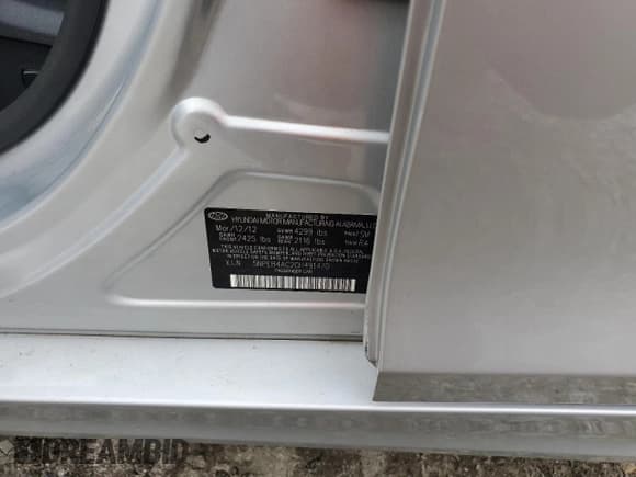 ✅ 2012 Hyundai Sonata GLS • VIN: 5NPEB4AC2CH491470 • Lot: 66516964. Listed on Copart with 155,527 mi. Free auction sales archive from the USA and detailed vehicle history report at DreamBid. Image 12.