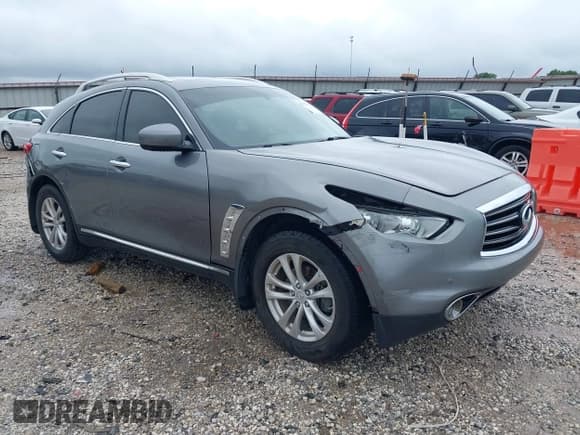 ✅ 2013 Infiniti FX • VIN: JN8CS1MU1DM141205 • Lot: 42332391. Listed on IAAI with 154,077 mi. Free auction sales archive from the USA and detailed vehicle history report at DreamBid. Image 1.