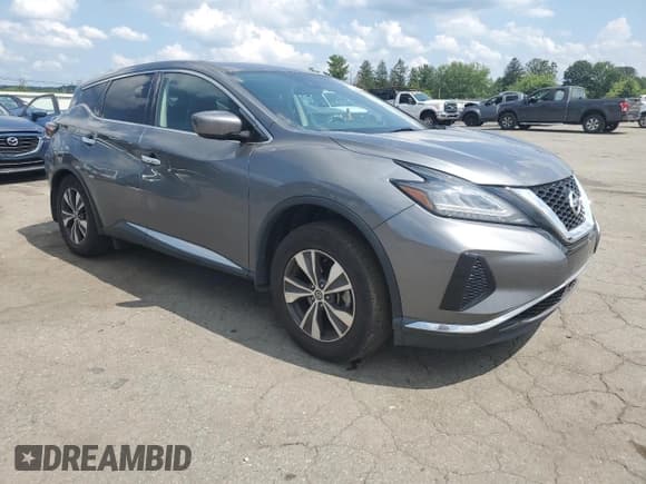 ✅ 2021 Nissan Murano S • VIN: 5N1AZ2AS1MC136370 • Lot: 63440195. Listed on Copart with 46,302 mi. Free auction sales archive from the USA and detailed vehicle history report at DreamBid. Image 4.