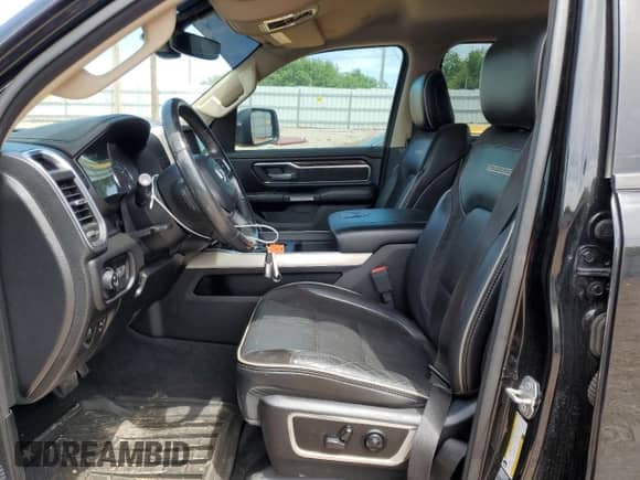 2020 Ram 1500 Laramie with VIN 1C6RREDT0LN265191, listed as a Copart auction lot 57207775 with 124,269 mi miles and Salvage title. Bid and sale history available at DreamBid. Image 7.