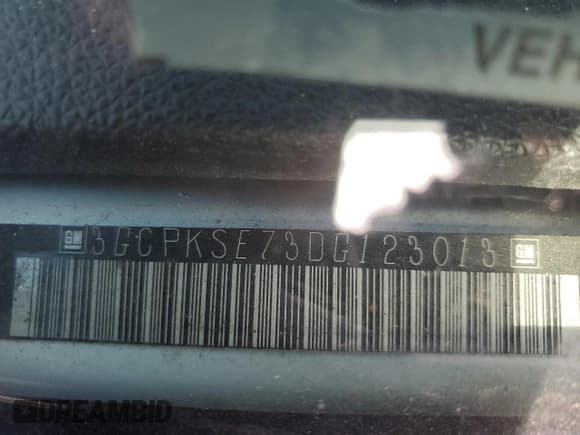 ✅ 2013 Chevrolet Silverado 1500 LT • VIN: 3GCPKSE73DG123013 • Lot: 47077714. Listed on Copart with 152,921 mi. Free auction sales archive from the USA and detailed vehicle history report at DreamBid. Image 12.