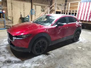 ✅ 2022 Mazda CX-30 2.5 Turbo • VIN: 3MVDMBAY8NM403877 • Lot: 44189095. Listed on Copart with 49,692 mi. Free auction sales archive from the USA and detailed vehicle history report at DreamBid. Image 1.