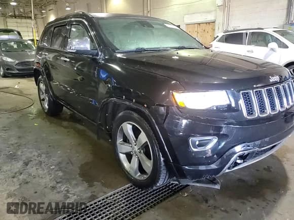 ✅ 2015 Jeep Grand Cherokee Overland • VIN: 1C4RJFCG8FC732562 • Lot: 46518865. Listed on Copart with 70,875 mi. Free auction sales archive from the USA and detailed vehicle history report at DreamBid. Image 14.