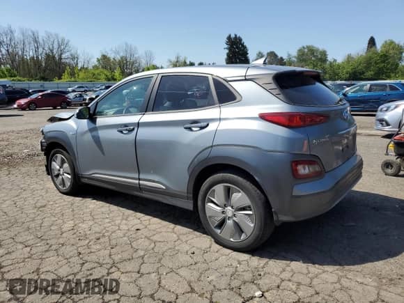 2020 Hyundai Kona Ultimate with VIN KM8K53AG1LU092784, listed as a Copart auction lot 55086135 with 23,433 mi miles and Salvage title. Bid and sale history available at DreamBid. Image 2.