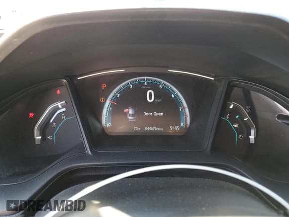 ✅ 2020 Honda Civic LX • VIN: 2HGFC2F6XLH518109 • Lot: 86662425. Listed on Copart with 44,676 mi. Free auction sales archive from the USA and detailed vehicle history report at DreamBid. Image 9.