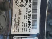 ✅ 2008 Acura CSX Technology • VIN: 2HHFD55778H202209 • Lot: 75446534. Wystawiony na Copart z przebiegiem 127 497 mil. Bezpłatny archiwum sprzedaży aukcyjnych z USA i szczegółowy raport historii pojazdu na DreamBid. Zdjęcie 12.