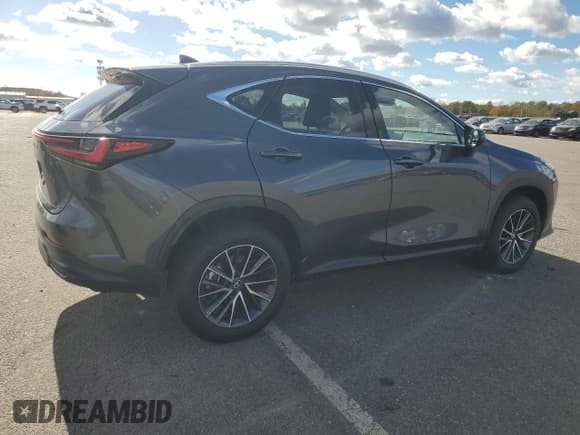 ✅ 2025 Lexus NX 350h Premium • VIN: 2T2GKCEZXSC046358 • Lot: 91618885. Listed on Copart with 3,491 mi. Free auction sales archive from the USA and detailed vehicle history report at DreamBid. Image 3.