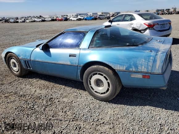 1987 Chevrolet Corvette с VIN 1G1YY2188H5104027, выставлен на аукционе Copart как лот 77622314 с пробегом 155 147 миль миль и Чистый • Clean title. История ставок и продаж доступна на DreamBid. Изображение 2.