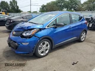 ✅ 2021 Chevrolet Bolt EV LT • VIN: 1G1FY6S04M4108051 • Lot: 64058654. Wystawiony na Copart z przebiegiem Nie podano. Bezpłatny archiwum sprzedaży aukcyjnych z USA i szczegółowy raport historii pojazdu na DreamBid. Zdjęcie 1.