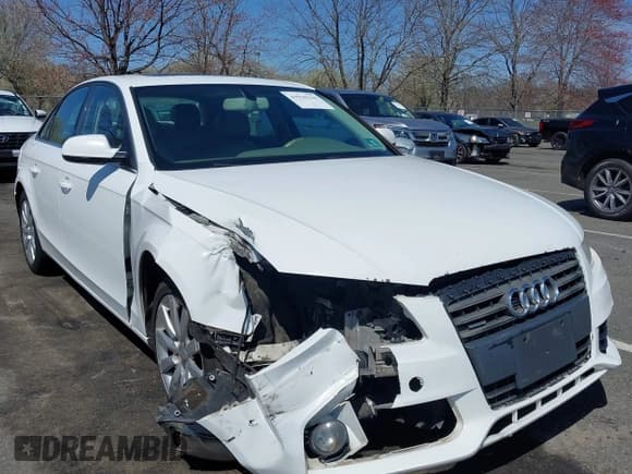 ✅ 2011 Audi A4 Premium Plus • VIN: WAUFFAFL2BA091511 • Lot: 41930126. Listed on IAAI with 248,428 mi. Free auction sales archive from the USA and detailed vehicle history report at DreamBid. Image 1.