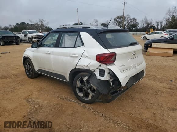 ✅ 2024 Hyundai Venue Limited • VIN: KMHRC8A35RU336797 • Lot: 42943775. Listed on Copart with 11,321 mi. Free auction sales archive from the USA and detailed vehicle history report at DreamBid. Image 2.