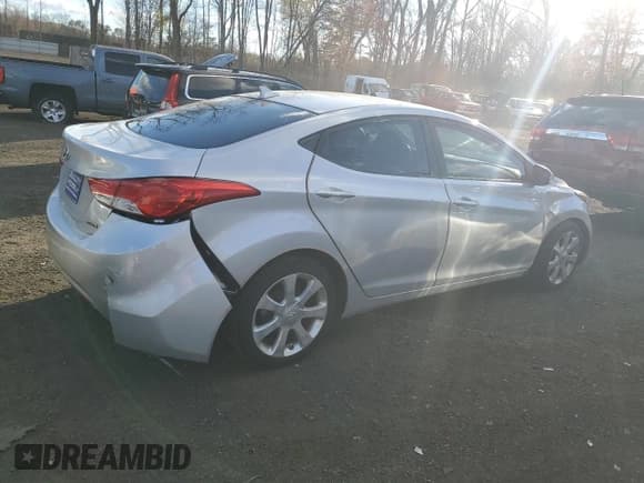 ✅ 2012 Hyundai Elantra GLS • VIN: 5NPDH4AE2CH118683 • Lot: 91410335. Listed on Copart with 109,938 mi. Free auction sales archive from the USA and detailed vehicle history report at DreamBid. Image 3.