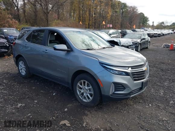 ✅ 2023 Chevrolet Equinox LT • VIN: 3GNAXTEG0PS202449 • Lot: 43716432. Listed on IAAI with 41,939 mi. Free auction sales archive from the USA and detailed vehicle history report at DreamBid. Image 1.