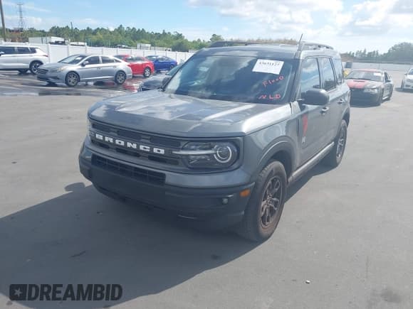 ✅ 2021 Ford Bronco Sport Big Bend • VIN: 3FMCR9B63MRB04640 • Лот: 43631127. Опубликован ранее на IAAI с пробегом 45 546 миль. Бесплатный доступ к архиву аукционных продаж из США и подробный отчёт об истории автомобиля на DreamBid. Изображение 2.