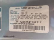 ✅ 2004 Nissan 350Z Enthusiast • VIN: JN1AZ36A54T002717 • Lot: 42723894. Wystawiony na IAAI z przebiegiem 148 468 mil. Bezpłatny archiwum sprzedaży aukcyjnych z USA i szczegółowy raport historii pojazdu na DreamBid. Zdjęcie 9.