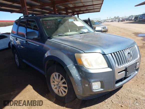 ✅ 2011 Mercury Mariner Premier • VIN: 4M2CN8HG9BKJ08326 • Lot: 43354638. Wystawiony na IAAI z przebiegiem 109 153 mil. Bezpłatny archiwum sprzedaży aukcyjnych z USA i szczegółowy raport historii pojazdu na DreamBid. Zdjęcie 1.