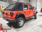 ✅ 2019 Jeep Wrangler Unlimited Sport • VIN: 1C4HJXDG6KW669468 • Lot: 41409883. Wystawiony na IAAI z przebiegiem 77 067 mil. Bezpłatny archiwum sprzedaży aukcyjnych z USA i szczegółowy raport historii pojazdu na DreamBid. Zdjęcie 4.