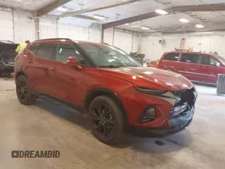 ✅ 2021 Chevrolet Blazer RS • VIN: 3GNKBKRS9MS532114 • Lot: 42517220. Listed on IAAI with 59,574 mi. Free auction sales archive from the USA and detailed vehicle history report at DreamBid. Image 1.