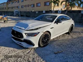✅ 2020 Mercedes-Benz AMG GT 53 • VIN: W1K7X6BB8LA016592 • Лот: 85440615. Опубликован ранее на Copart с пробегом Не указан. Бесплатный доступ к архиву аукционных продаж из США и подробный отчёт об истории автомобиля на DreamBid. Изображение 1.