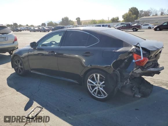 ✅ 2006 Lexus IS 250 • VIN: JTHBK262565001548 • Lot: 81656335. Listed on Copart with 275,374 mi. Free auction sales archive from the USA and detailed vehicle history report at DreamBid. Image 2.