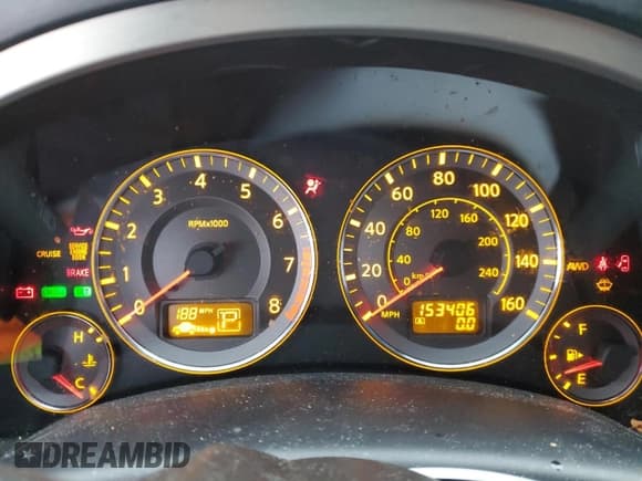 ✅ 2006 Infiniti FX • VIN: JNRBS08W46X400560 • Лот: 86061664. Опубликован ранее на Copart с пробегом 153 406 миль. Бесплатный доступ к архиву аукционных продаж из США и подробный отчёт об истории автомобиля на DreamBid. Изображение 9.