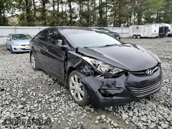 ✅ 2013 Hyundai Elantra Limited • VIN: KMHDH4AE5DU967175 • Lot: 85547105. Listed on Copart with 160,437 mi. Free auction sales archive from the USA and detailed vehicle history report at DreamBid. Image 13.