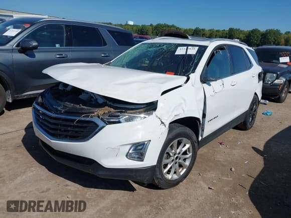 ✅ 2018 Chevrolet Equinox LT • VIN: 2GNAXSEV2J6169212 • Лот: 43319828. Опубликован ранее на IAAI с пробегом 131 853 миль. Бесплатный доступ к архиву аукционных продаж из США и подробный отчёт об истории автомобиля на DreamBid. Изображение 2.