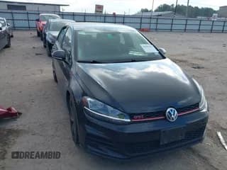 ✅ 2021 Volkswagen Golf GTI S • VIN: 3VW5T7AU6MM010040 • Lot: 41503615. Listed on IAAI with 68,025 mi. Free auction sales archive from the USA and detailed vehicle history report at DreamBid. Image 1.