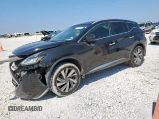 ✅ 2019 Nissan Murano Platinum • VIN: 5N1AZ2MJ4KN159498 • Lot: 71785455. Wystawiony na Copart z przebiegiem 102 622 mil. Bezpłatny archiwum sprzedaży aukcyjnych z USA i szczegółowy raport historii pojazdu na DreamBid. Zdjęcie 1.